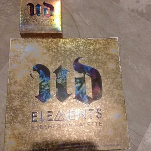 Urban Decay elements eyeshadowpalette&spacepowder